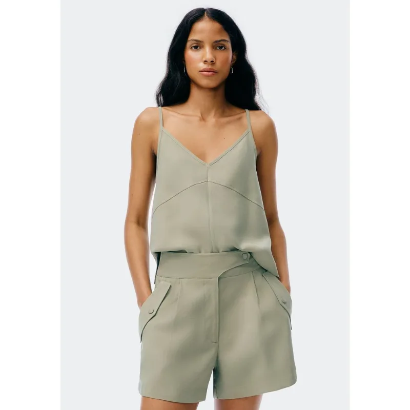 Regata Feminina Alças Finas Peach Toutch - Verde XP