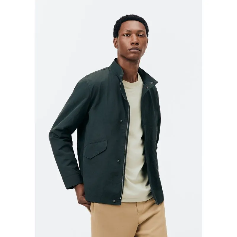 Jaqueta Masculina Regular Com Bolso - Verde XG