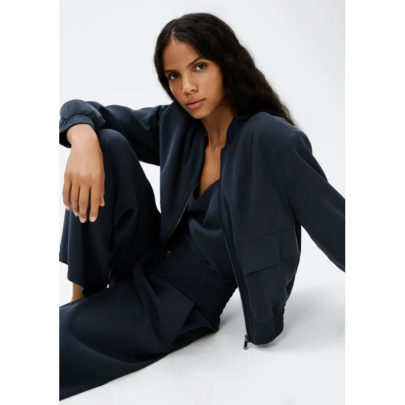 Jaqueta Feminina Bomber - Azul G