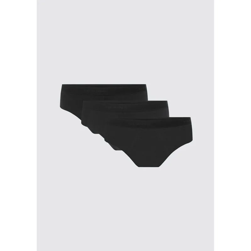 Kit 3 Cuecas Slip Em Malha - Preto G