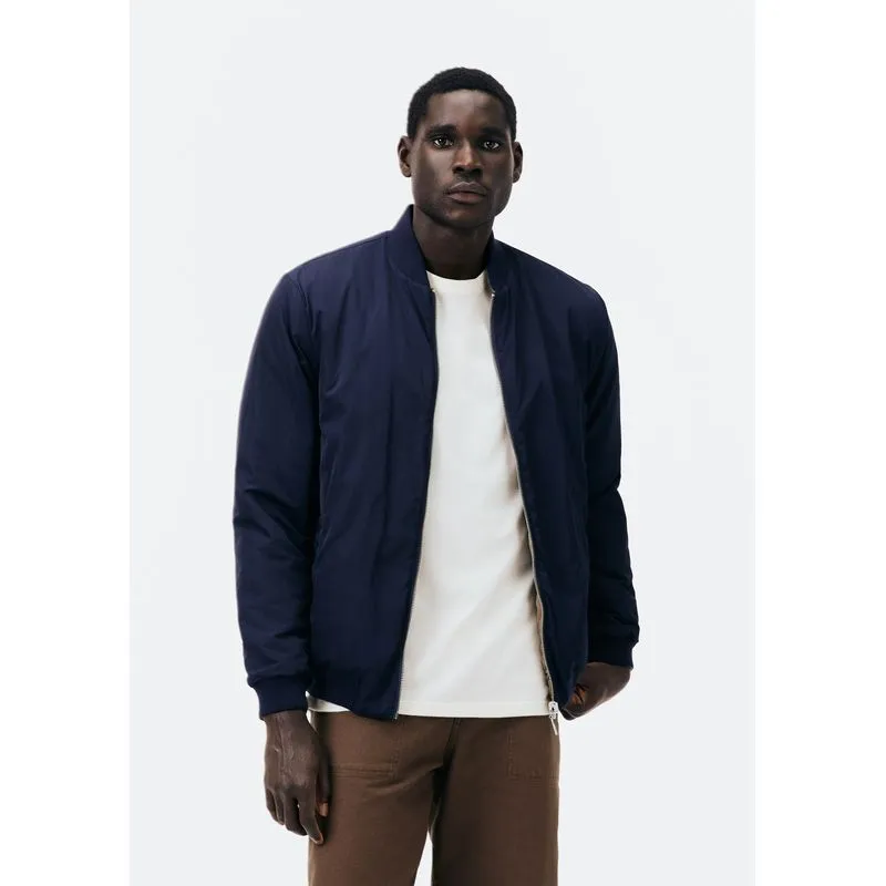 Jaqueta Masculina Puffer Dupla Face Matelassê - Azul G