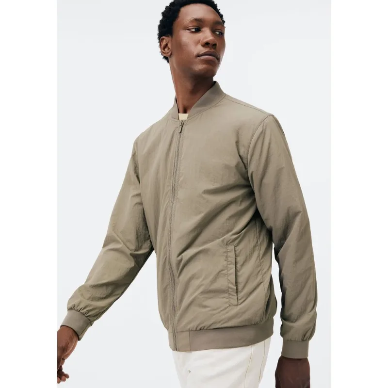 Jaqueta Masculina Bomber em Nylon - Verde XG