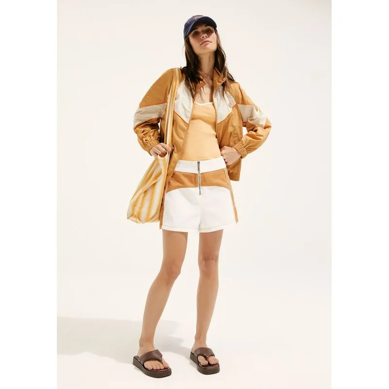 Shorts De Sarja Bicolor Hering + Cosmo - Bege 040