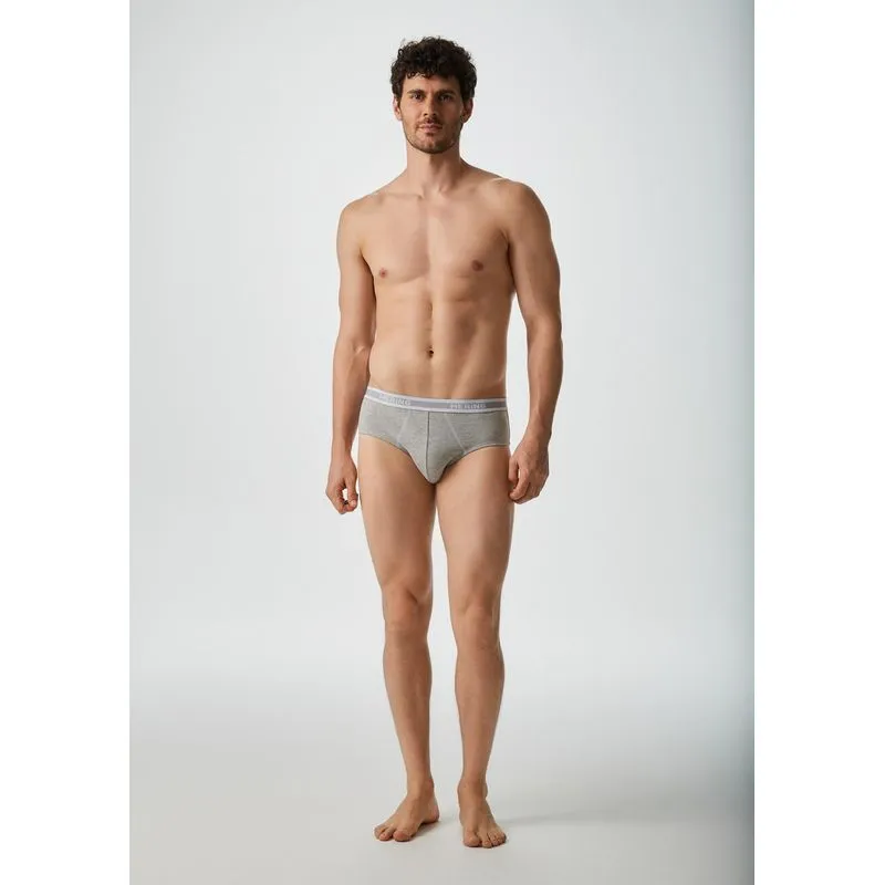 Kit 5 Cuecas Algodão Slip - Multicolorido XXG