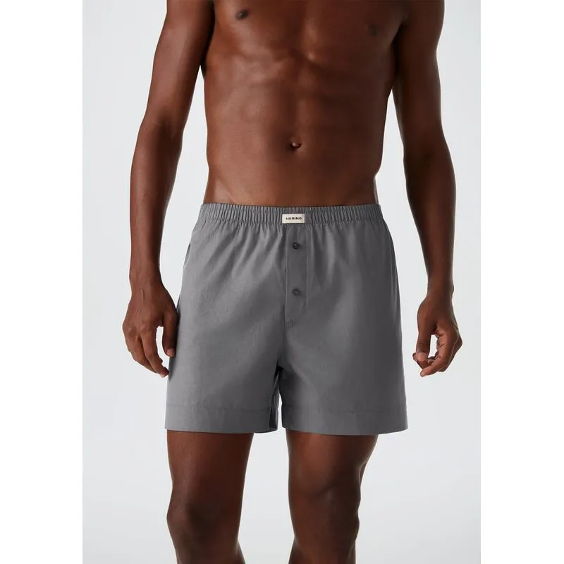 Cueca Samba Canção Em Tricoline - Cinza XG