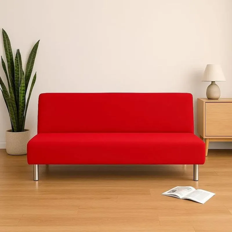 Capa Para Sofá Em Malha - Modelo So Vermelho