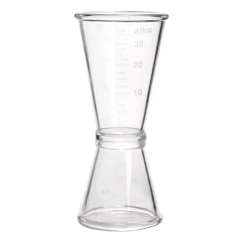 2x Dosador De Bebidas Em Policarbonato 30x50ml Com Marcação