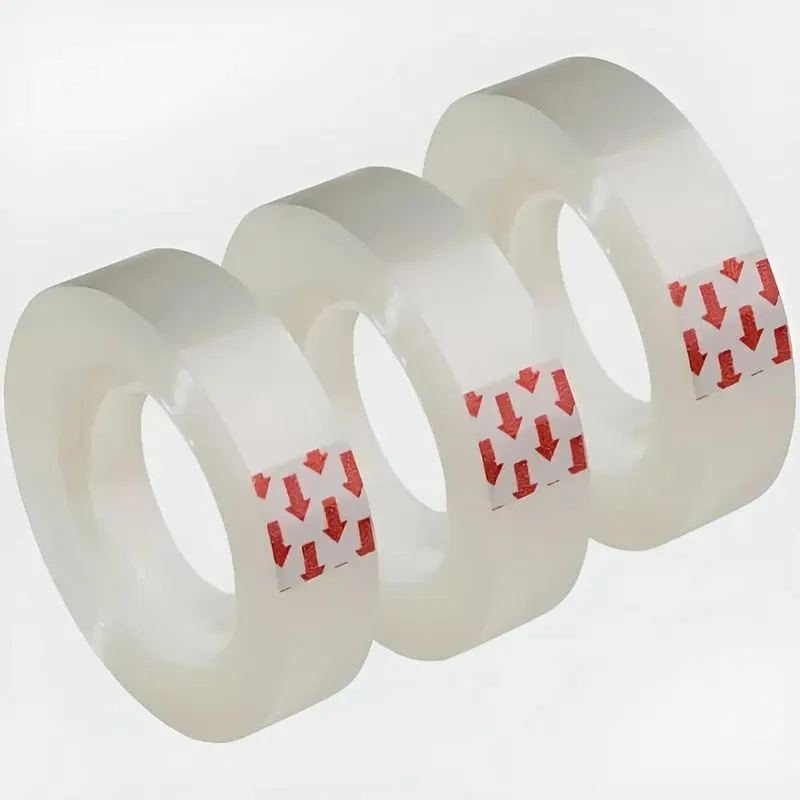 Fita Adesiva 12mmx30m Transparente Pequena 12 Unidades