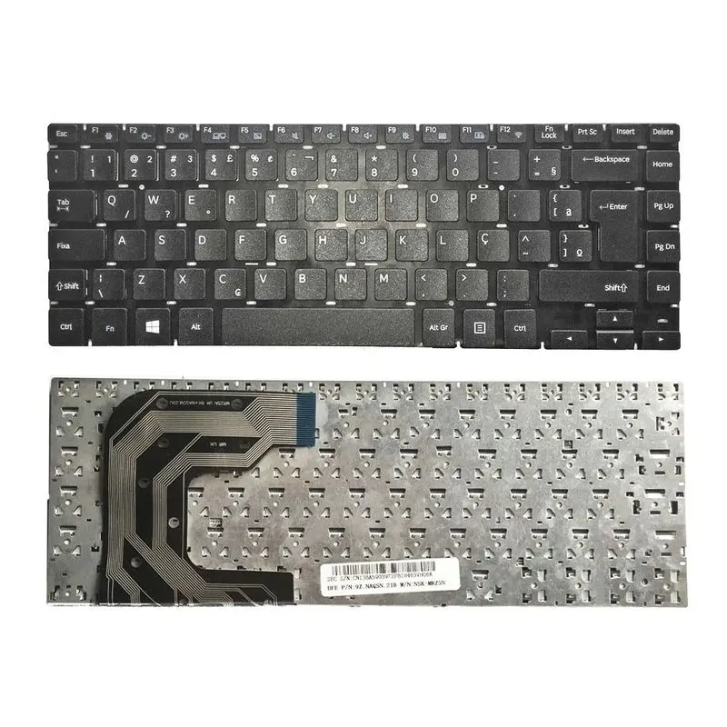 Teclado Para Notebook Samsung Np370 E4k Np370e4k-kd3br Np370