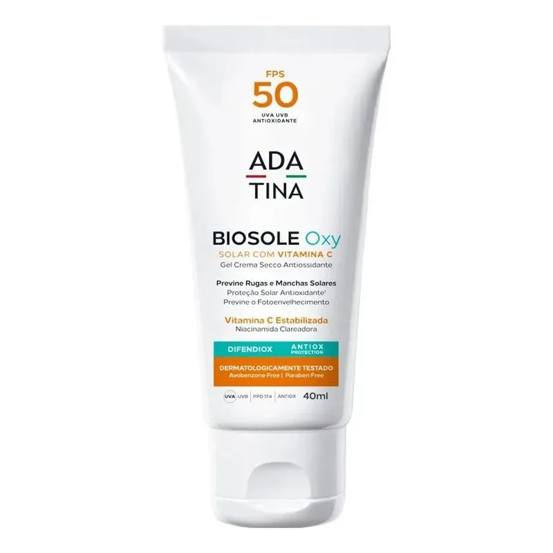 Protetor Solar 12hs Clareador Com Vitamina C E Niacinamida B