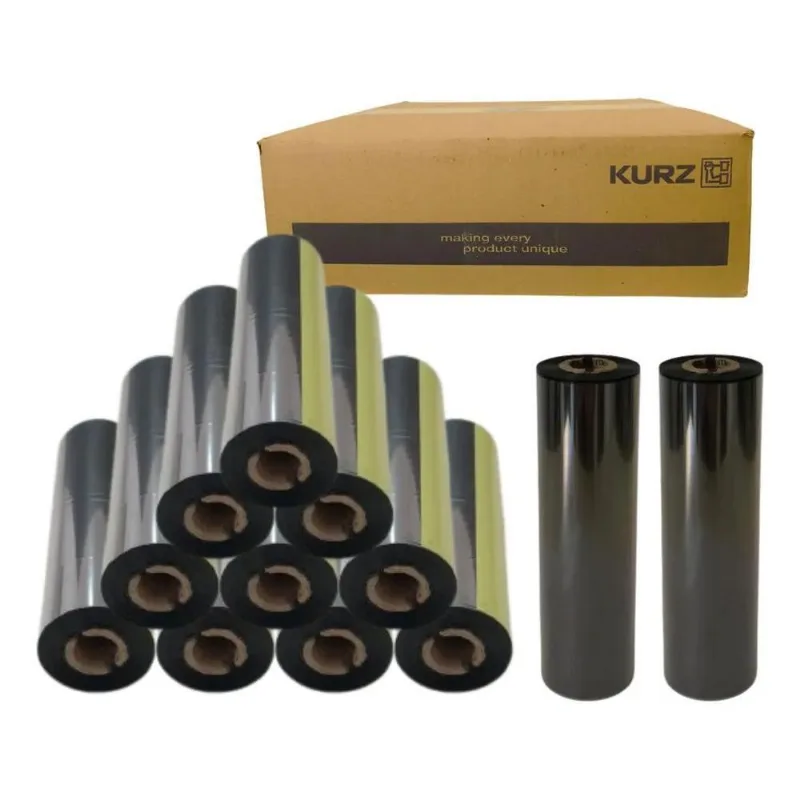 5x Kit 12 Rolos Ribbon Cera Premium 110x74mm Argox Zebra Elg