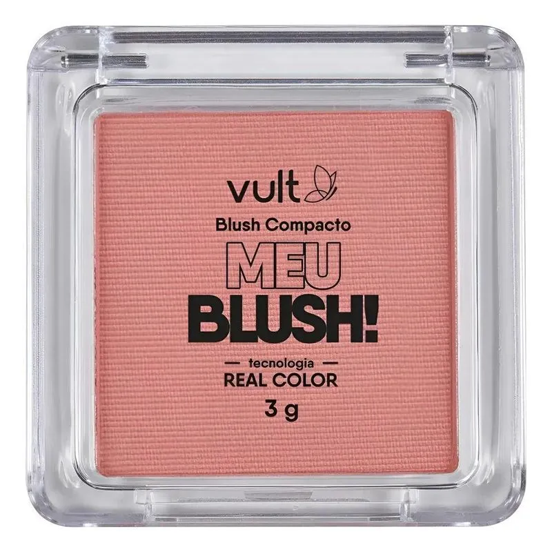 Vult Meu Blush - Blush Compacto Rosa Matte