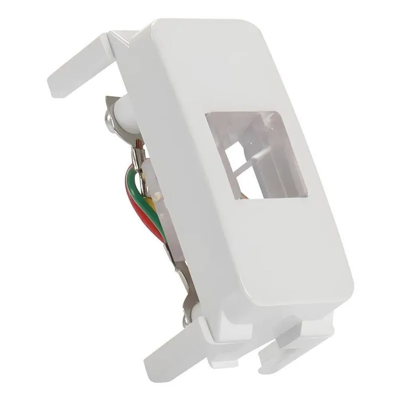 Módulo Tomada De Telefone Rj11 4 Fios - Margirius B3 Cor Bra
