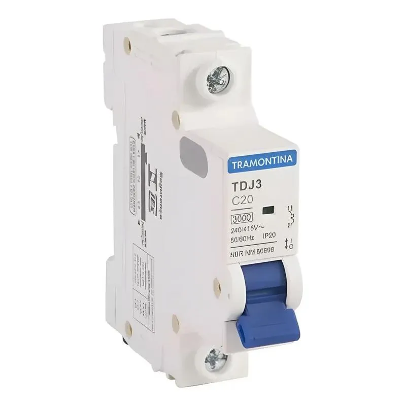 Disjuntor Unipolar 1 Polo 10a/16a/20a/25a/30a/40a/50a/6 20a
