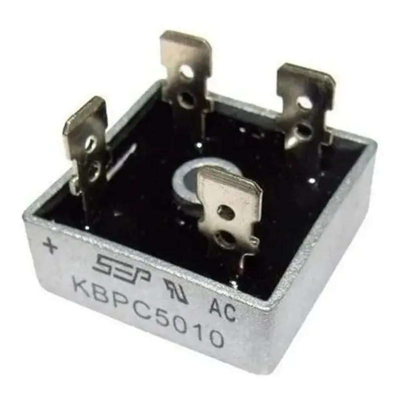 Diodo Ponte Retificadora Kbpc5010 50a 1000v Mfl