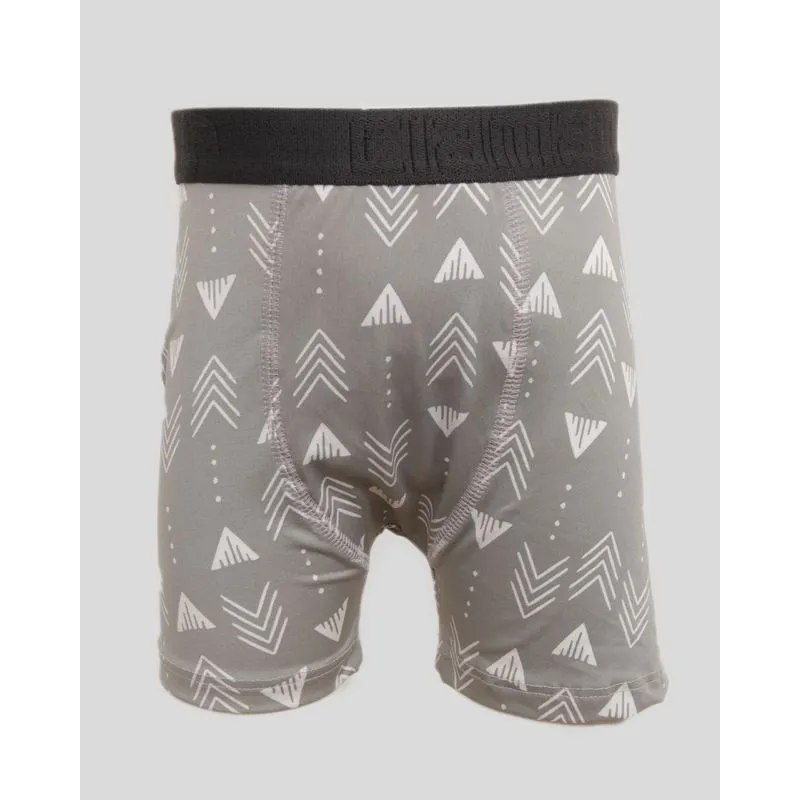 Cueca Juvenil Boxer Estampada Cinza 12