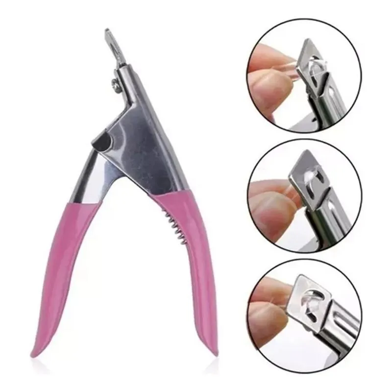 10x 1 Cortador Tips Alicate Unhas Postiças Gel Acrigel Porc