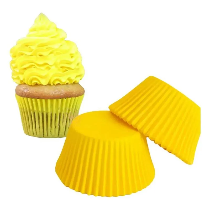 5x 90 Forminhas Cupcake Nº 0 Papel Forneavel Ma