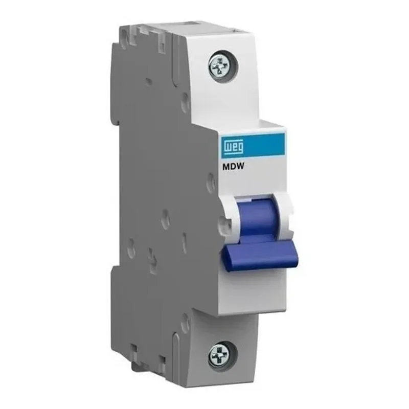 Disjuntor Weg Monopolar Mdw Curva C 10a Até 32a