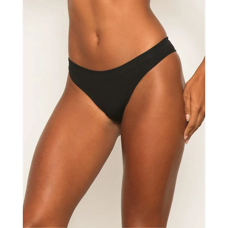 Calcinha Feminina Tanga Sem Costura Preta P
