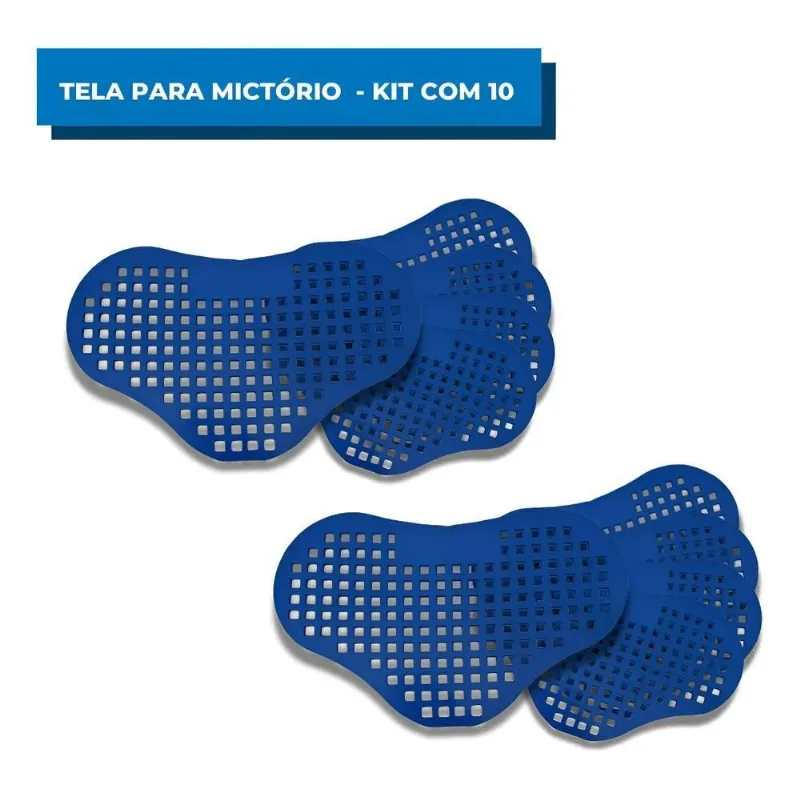 Kit C/10 Telas Para Mictório Lavanda