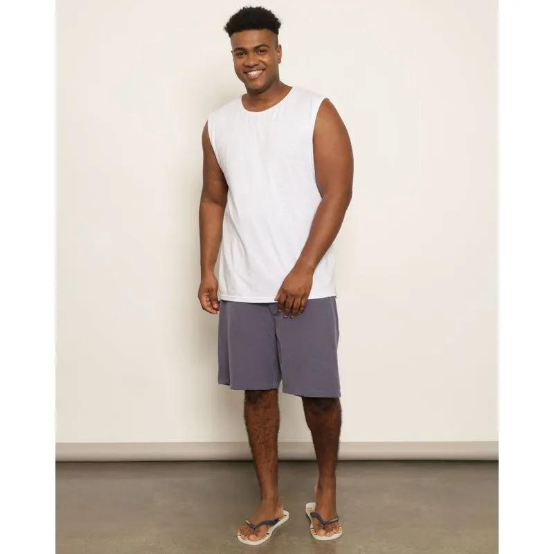 Bermuda Plus Size Masculina Reta Surf Com Bolsos Azul 52