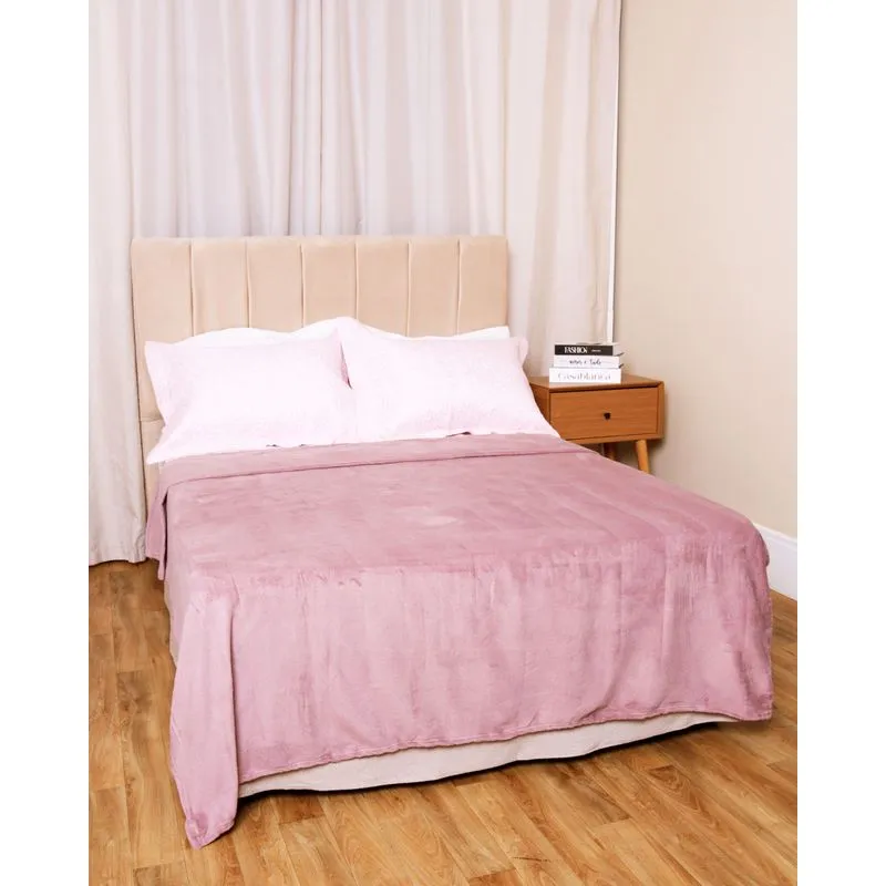 Manta Casal Arte & Cazza Ultra Soft Fleece Lilás UN