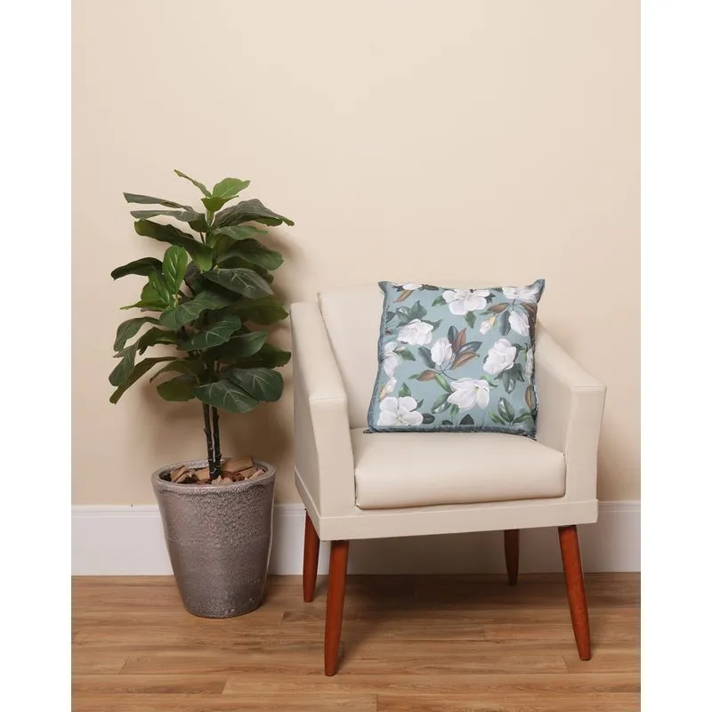 Almofada Quadrada 45cm x 45cm Hedrons Com Estampa Floral Sortida UN