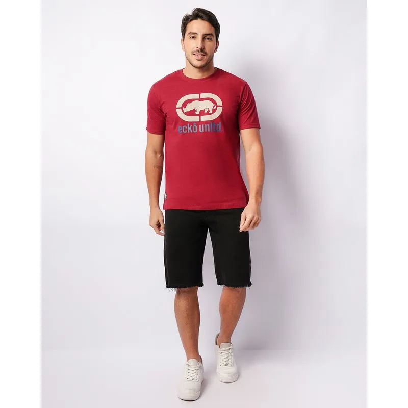 Bermuda Sarja Masculina Barra Desfiada Preta 42