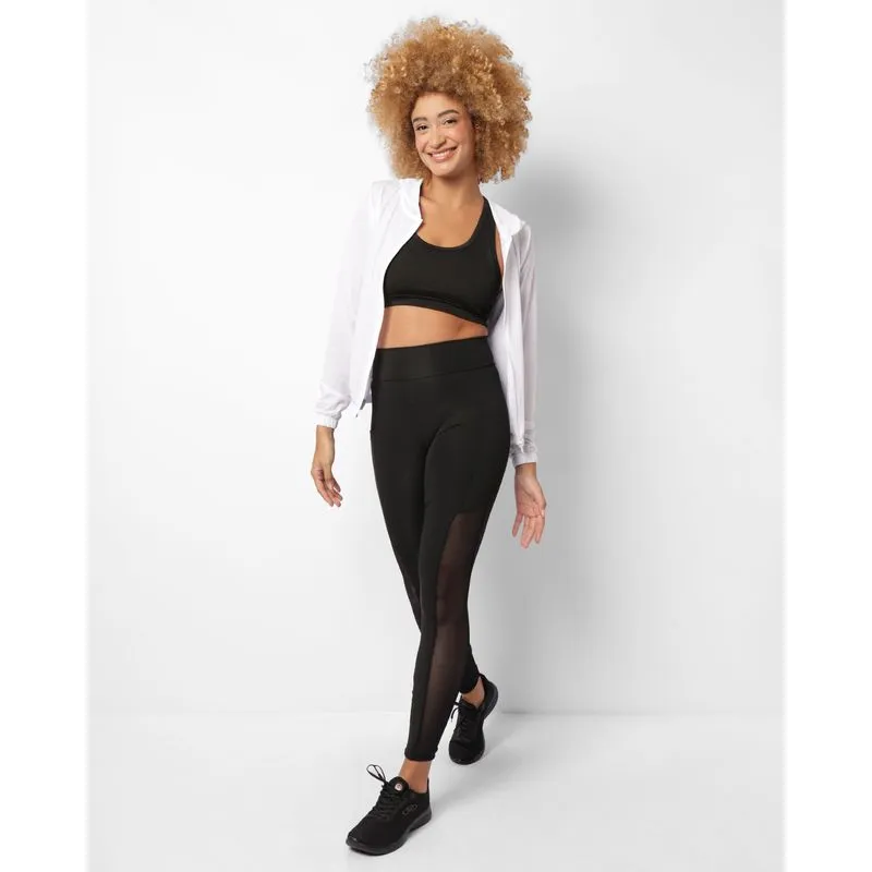 Calça Legging Feminina Fitness Fitter Com Bolsos Funcionais Preta M