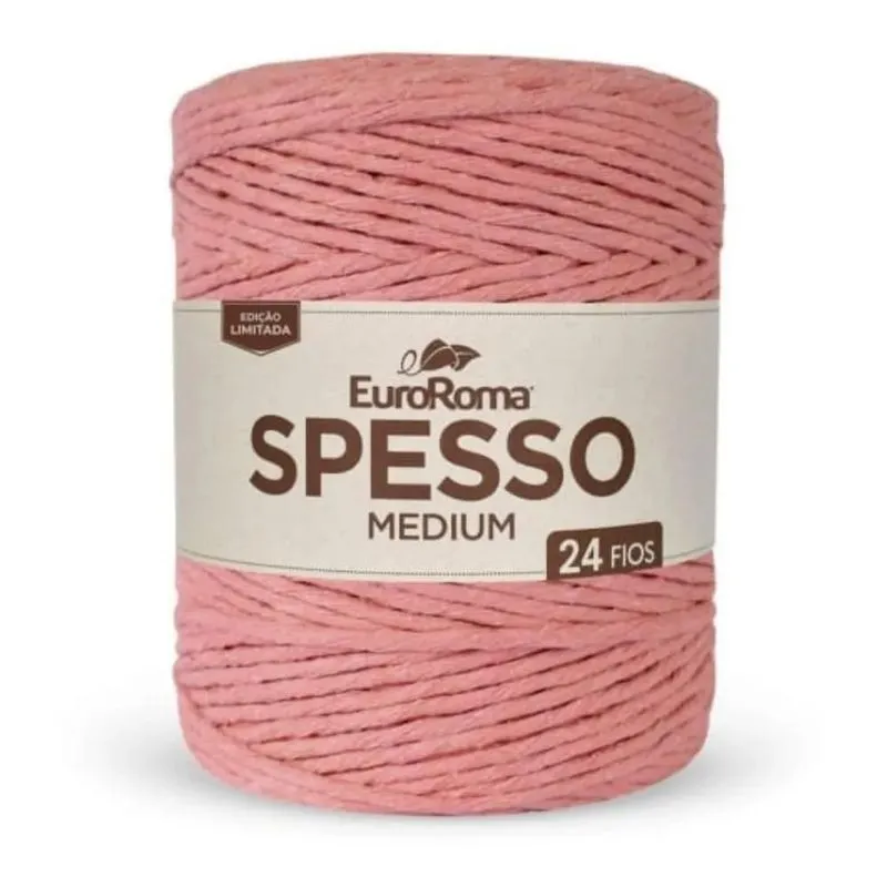 Barbante Spesso Euroroma 24 Fios 1kg Escolha Sua Malva