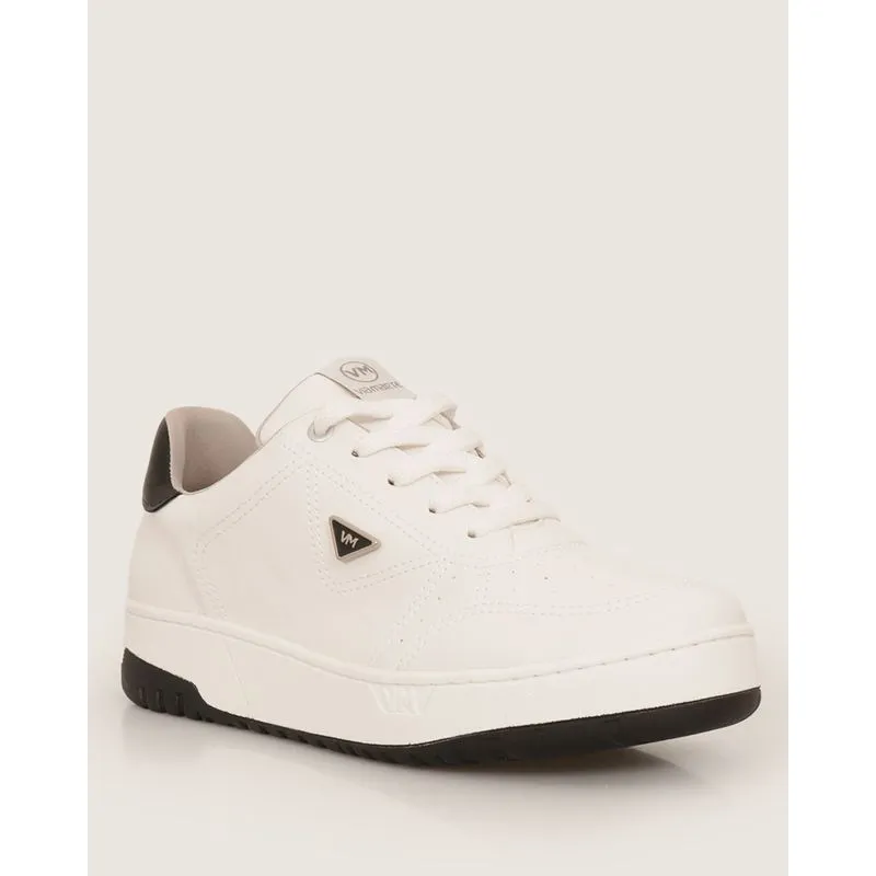 Tênis Feminino Casual Via Marte Com Aplicação Branco 39