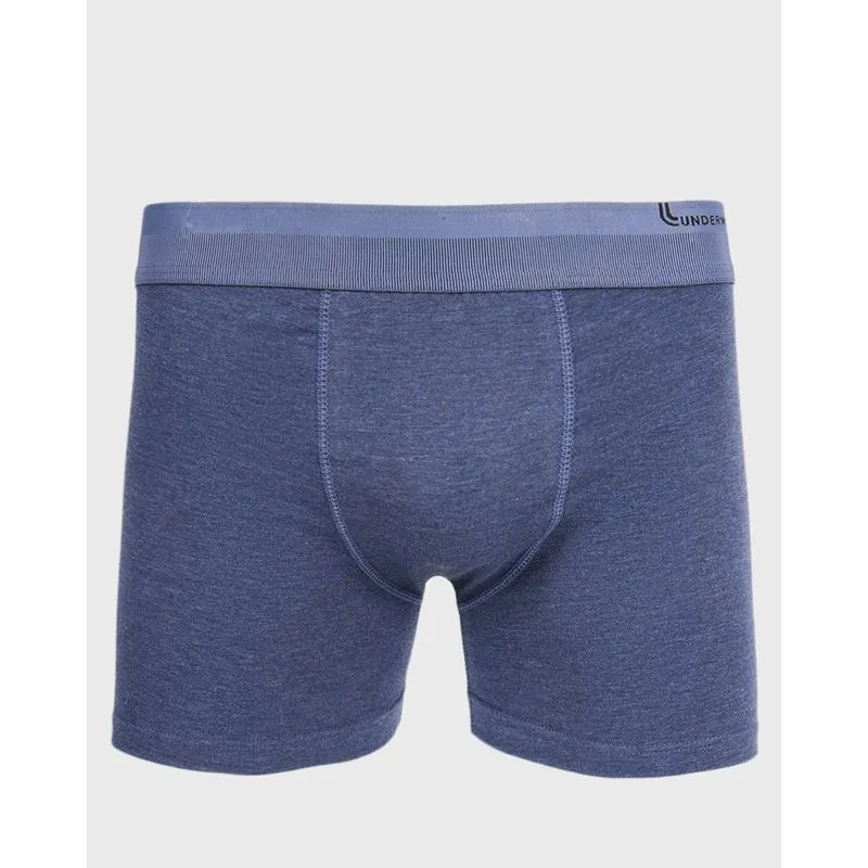 Cueca Masculina Lupo Boxer Azul P
