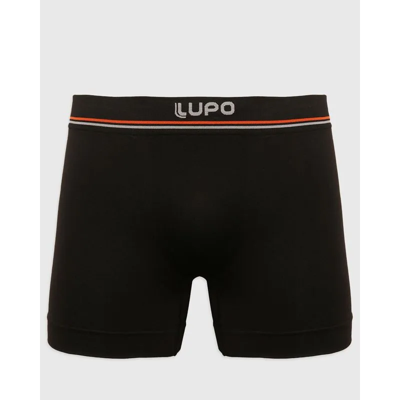 Cueca Masculina Boxer Lupo Preta P