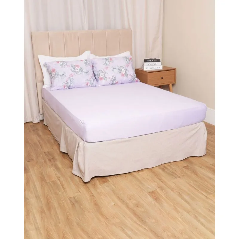 Jogo De Cama King 3 Peças Portallar Lilás UN