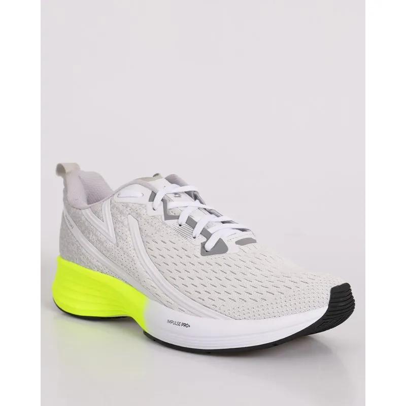 Tênis Masculino Esportivo Lynd com Recortes Neon Branco 38