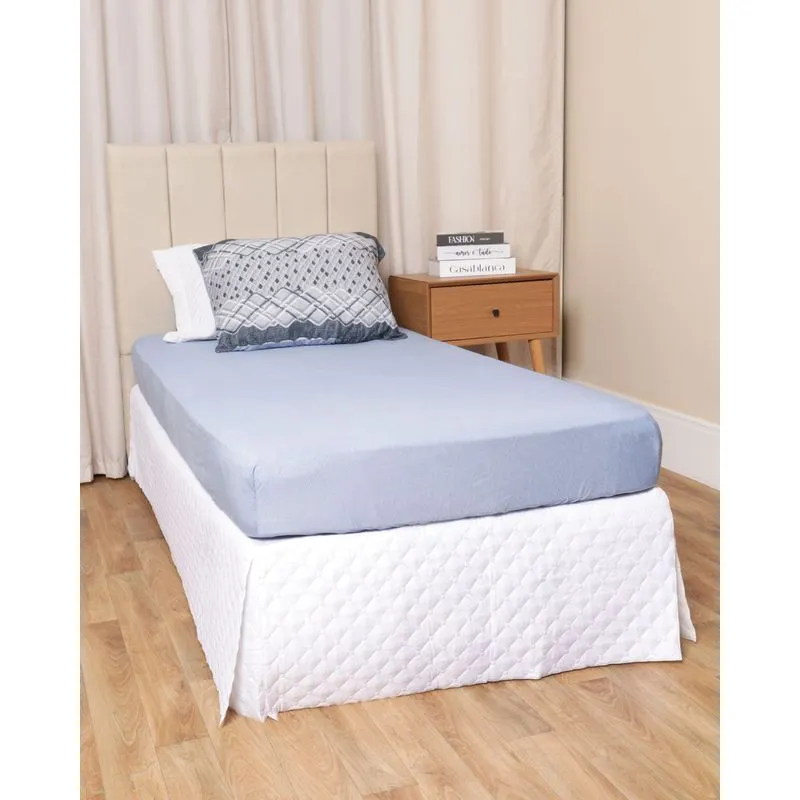 Jogo De Cama Solteiro 2 Peças Portallar Azul UN