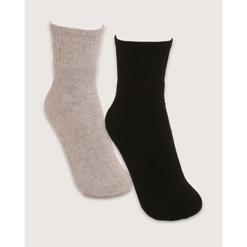 Kit 2 Pares de Meias Juvenil Cano Longo Cores Sortidas UN