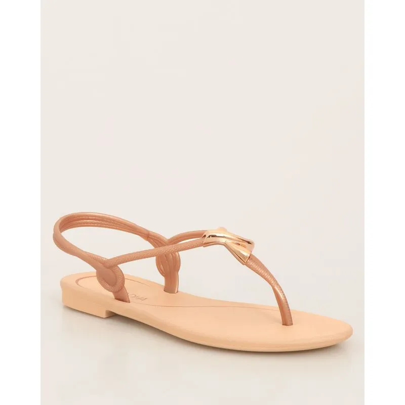 Rasteirinha Feminina Grendha Com Fivela Rosa 38