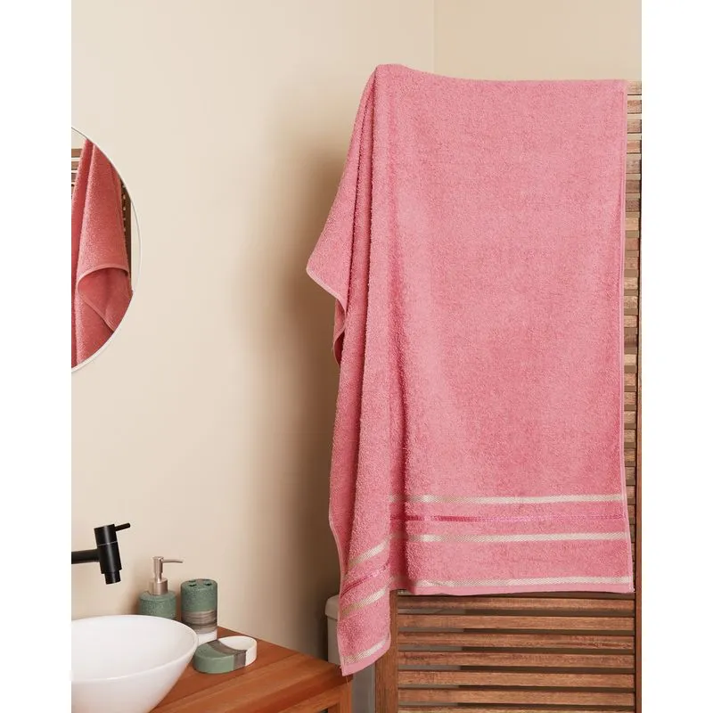 Toalha Banhão Atlântica 80cm x 150cm Solare Rosa UN