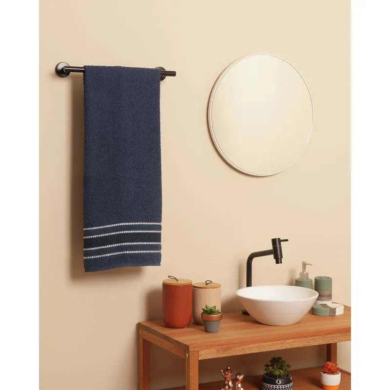 Toalha de Banho Atlântica 60cm x 125cm Lizzie Azul UN