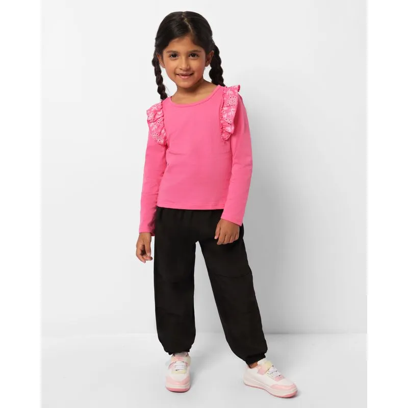 Calça Infantil Parachute Preta 4