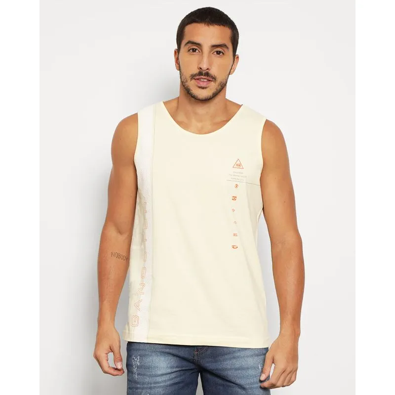Regata Masculina Gangster Amarela G