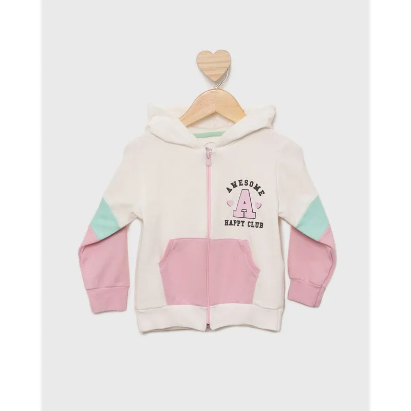 Jaqueta Moletom Bebê Peluciado Com Bolsos Off White 3