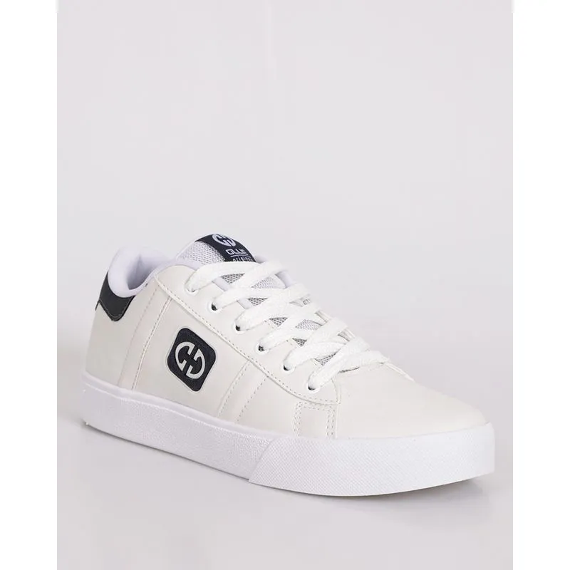 Tênis Casual Ollie Aplicação Com Recortes Branco 43