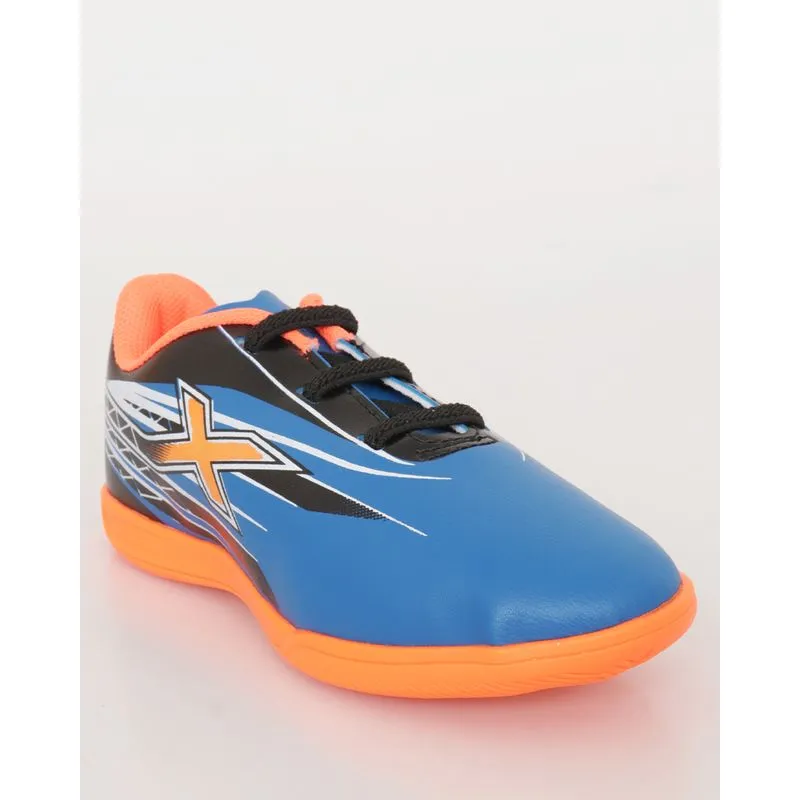 Chuteira Infantil Futsal Racer Indoor Azul 26