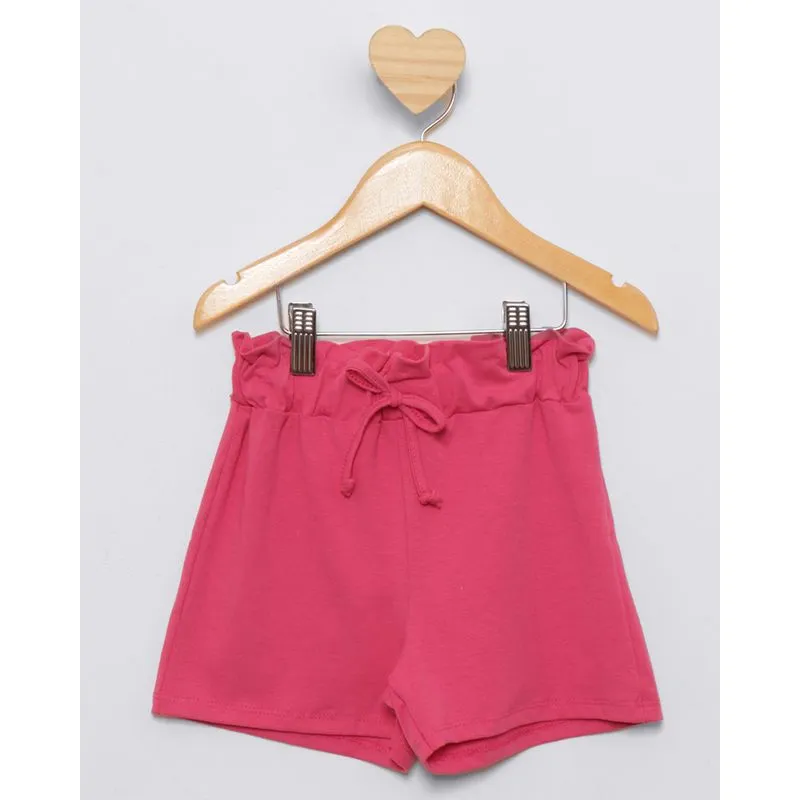 Short Bebê Curto Clochard Rosa 3