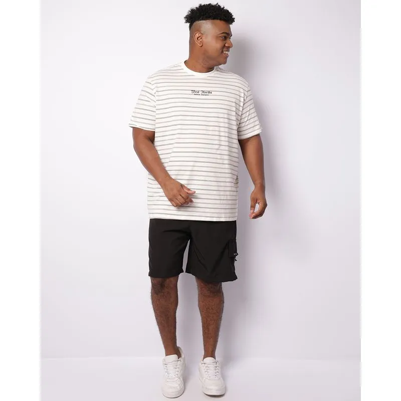 Bermuda Plus Size Masculina Com Bolsos Preta G1