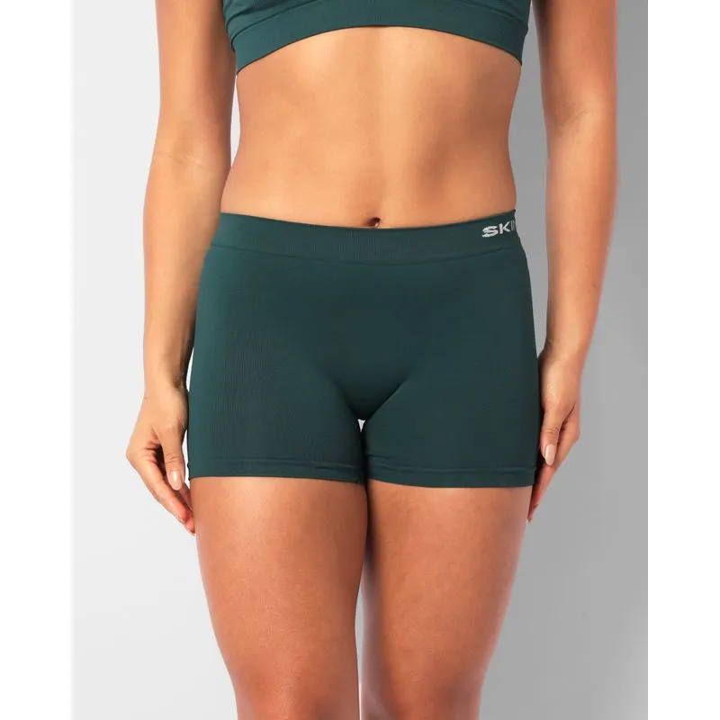 Calcinha Feminino Caleçon Sem Costura Verde G