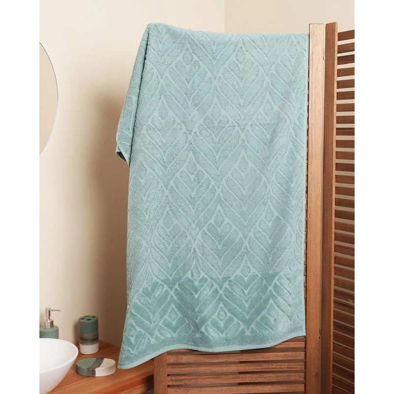 Toalha de Banho Atlântica 70cm x 130cm Florença Verde UN